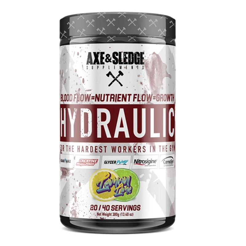 Axe & sledge hydraulic no stim high pump pre workout servings multiple flavors