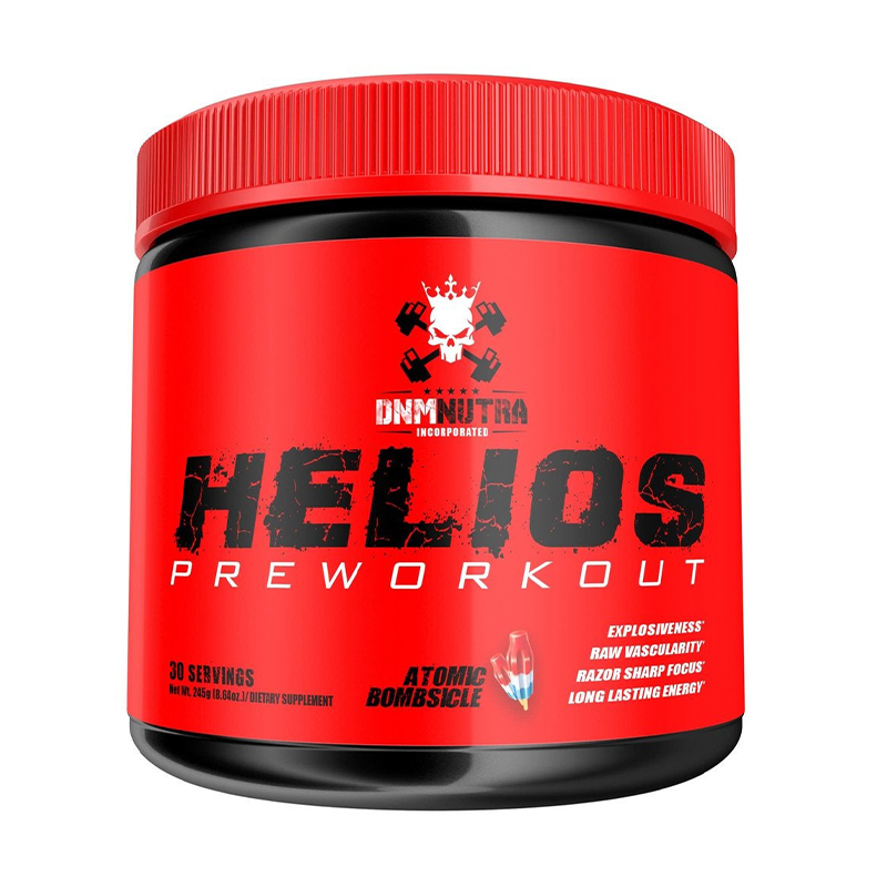 HELIOS PRE WORKOUT HIGH INTENSITY MULTIPLE FLAVORS